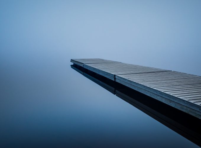Wallpaper Dock, water, reflection, 4K, Nature 877056374
